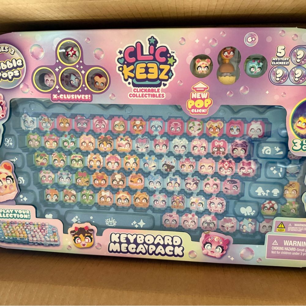 Clickeez series 3 keyboard viral
